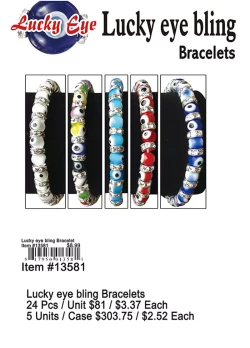 Lucky Eye Bling Bracelets
